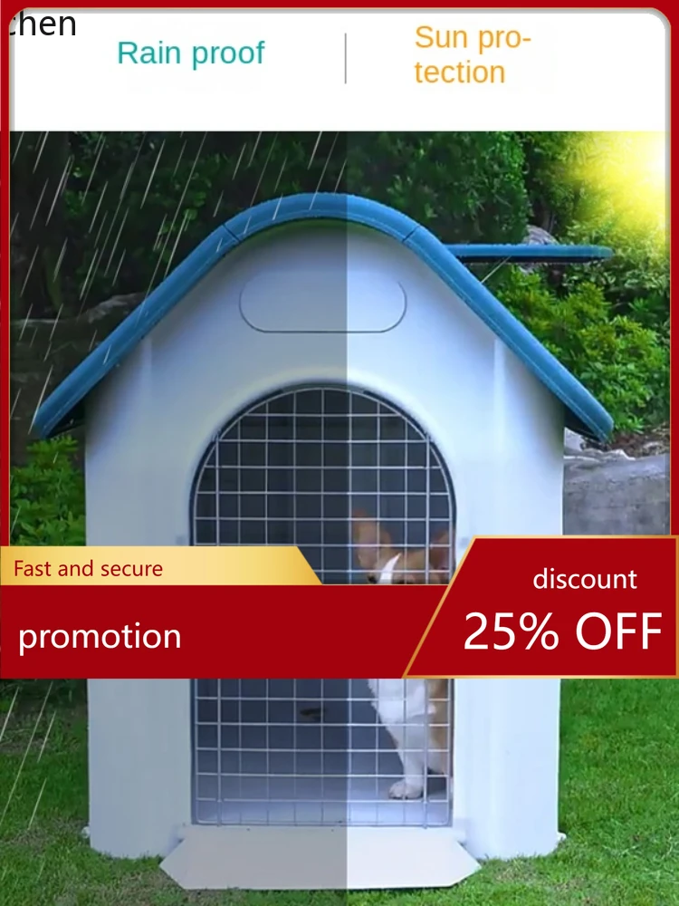 

YFY Kennel Four Seasons Universal Indoor Removable and Washable Dog House Summer Breathable Large Dog Pet Supplies