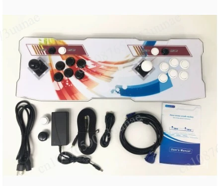 Nostalgic Retro Home Arcade Console 3D Video Game Machine Built‑in Classic & 3D Games Portable Entertainment Device for Family