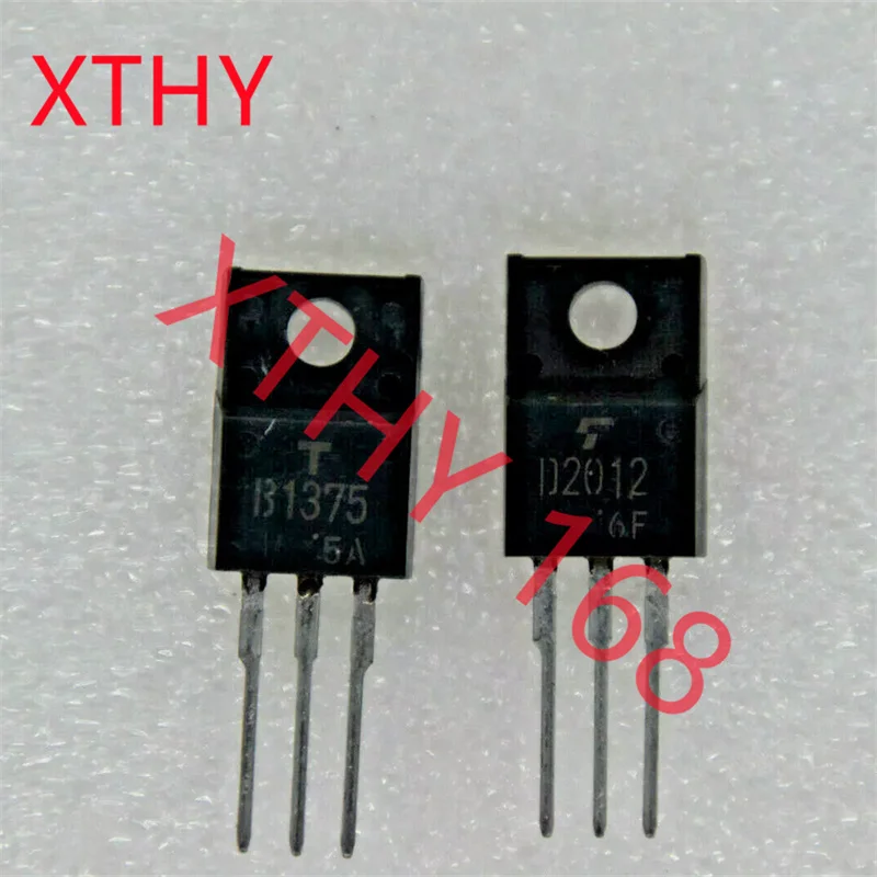 2PCS-5PCS B1375 2SB1375 D2012 2SD2012  TO-220F New Oiginal 