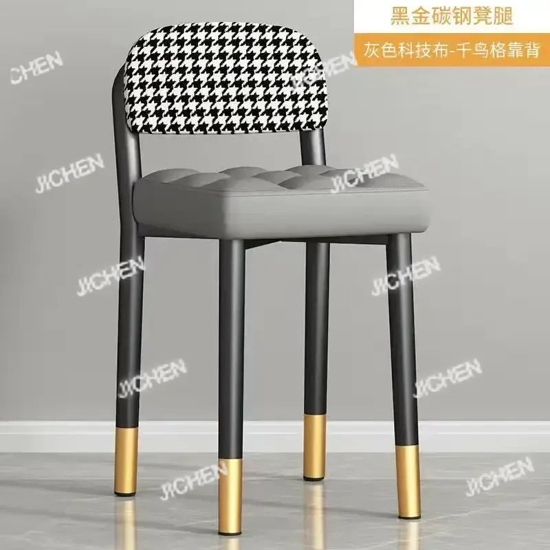 50cm high home stool Soft bag, comfortable seating surface, bedroom dressing stool Simple dressing stool in bedroom