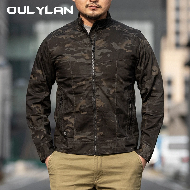 

Jacket Outdoor Jacket Waterproof Scratch Resistant Work Jacket Training Clothes Fashion Coat Designed for Young Man