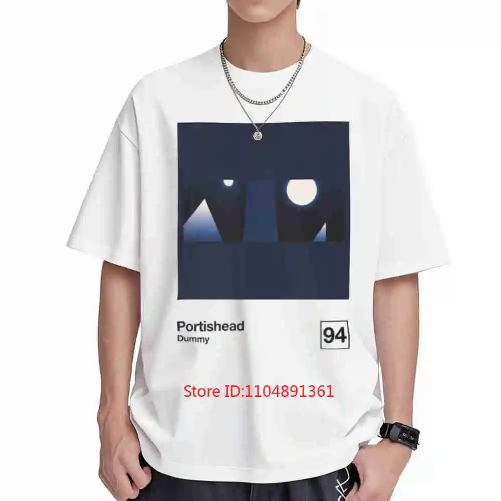 Portishead Dummy Tour Short Sleeve Tee 100% Cotton T-Shirt