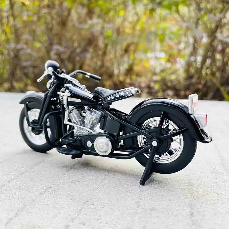 Maisto 1:18 Harley-Davidson Motorcycle 1948 FL Panhead car model alloy motorcycle model toy car series