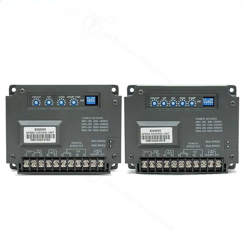 EG2000 EG3000 DC Motor Speed Governor Controller Replacement Parts for Diesel Generator Engine Set Industrial Hardware Tools