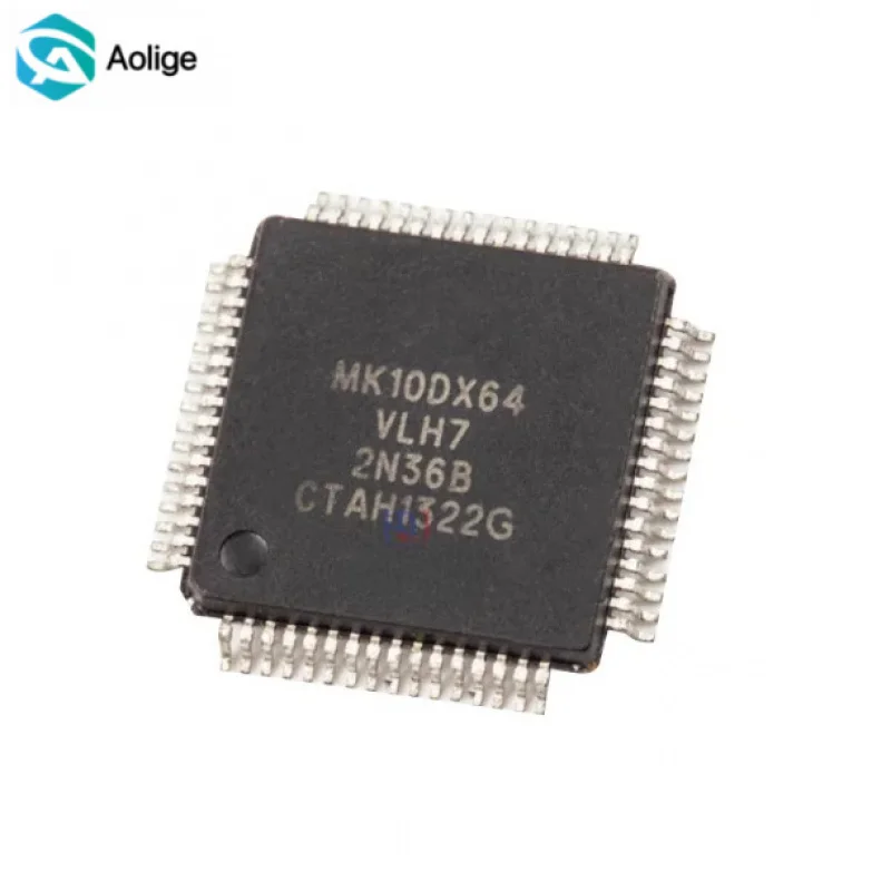 2pcs  MK10DX64VLH7  Original Authentic  Microcontroller MCU Single-Chip Microcomputer IC Chip in LQFP-64 Package