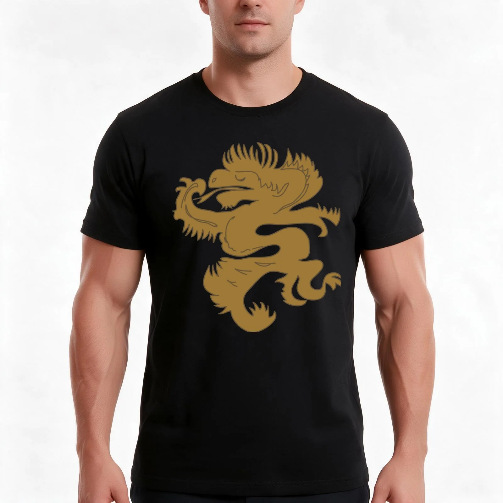 Honestly, I Just Tried to Draw the Dragon from Natalie Imbruglia_s Torn Video T-Shirt, Summer Casual Cotton Tee, 100% Cotton