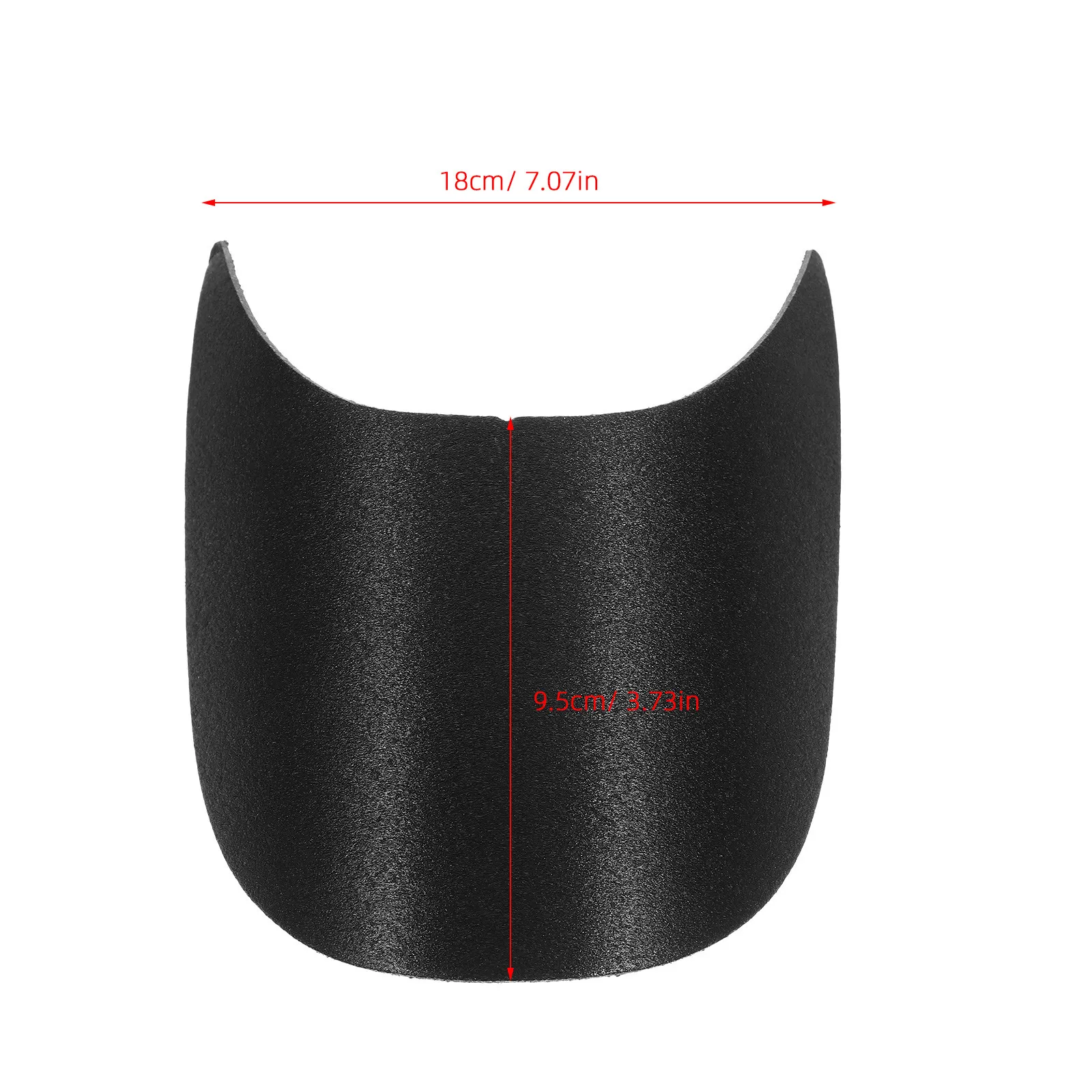 10Pcs Hat Brim Shaper Plastic Visor Inserts for Baseball Caps Sun Hats Golf Hats Sleek Fashionable Look Hat Brim Shaper view 3