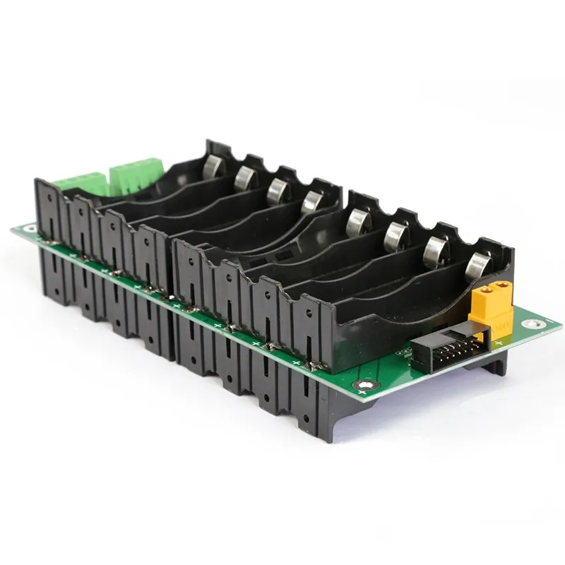 OvO Store Diy 12v Solder-free 4 Strings 18650 Lithium Battery Management System Bms Protection Board Battery Case