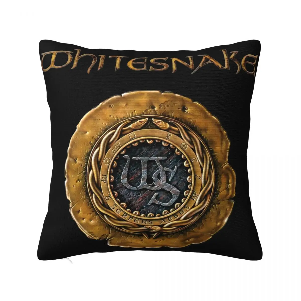 Whitesnake 1987 White David Coverdale Hard Rock Band Deep Purple Dio B Punk Pillow Case