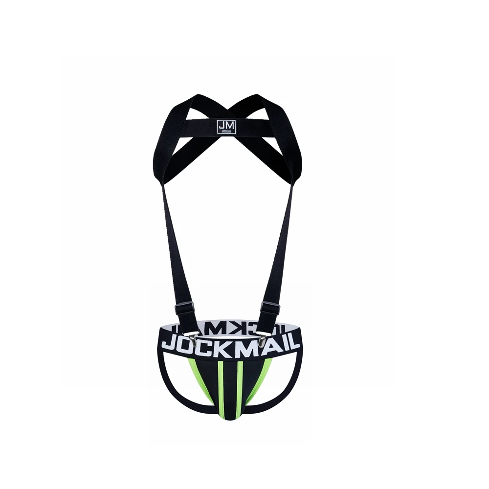 

JOCKMAIL Регулируемый эластичный ремень, съемный сплит-типа, дышащий хлопковый бандаж, мужские комплекты нижнего белья