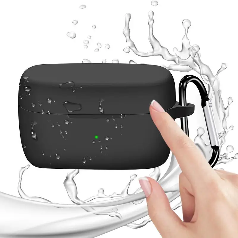 Silicone Headphone Cover For Jabra ELITE 5 Wireless Earbuds Case Shockproof Bluetooths Earphone Protector Soft Charger Box Shell