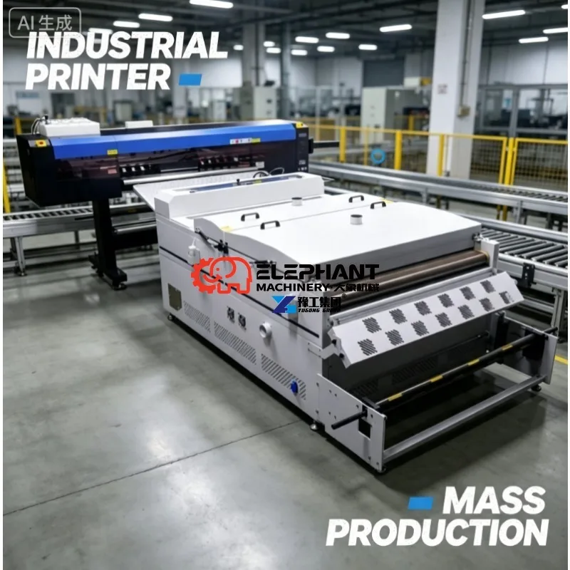 I3200 DTF A2 White Ink Heat Transfer T-shirt Printer 600mm Print Dimension with Waterproof Automatic Shaker Dryer