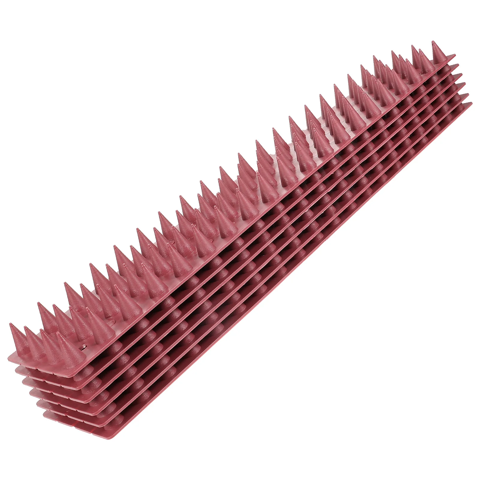 

6pcs Wide Anti Bird Spikes Plastic Pigeon Deterrents for Garden Fence Outside Use Effective Humane No Hurt Reusable