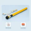 A-OK AM25 1.2/30ローリング管状モーター、RF433リモート + チュウヤ無線lan app、ローリング/ローマカーテン/太陽のブラインド、AC100-240V、38ミリメートルチューブ 6