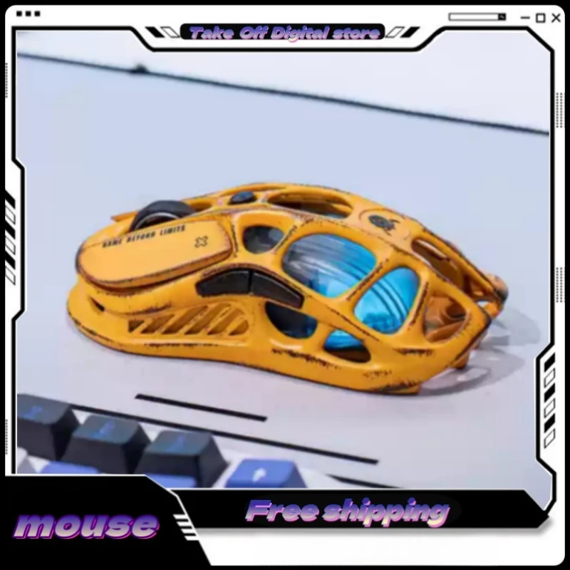 The Third Mock Examination Mouse Dpi Adjustable Cool Appearance Super Long Endurance Rgb Light Effect Suitable For Game Family