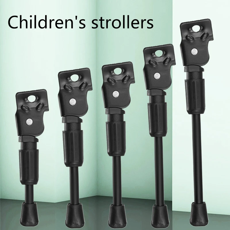 Kids Bike Kickstand Heavy Duty Parking Stand Foot Brace Support For Children Bicycle Side Mount 12 14 16 18 20 Inch Wheels view 2