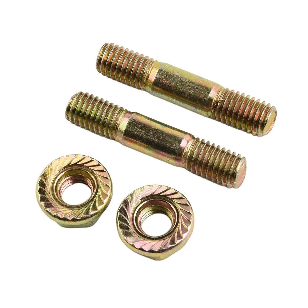 Chain Saw Bar Nuts Bar Studs Chainsaw Corrision Resistance 4pcs Medium Carbon Steel New Mobern Nobby Accessories