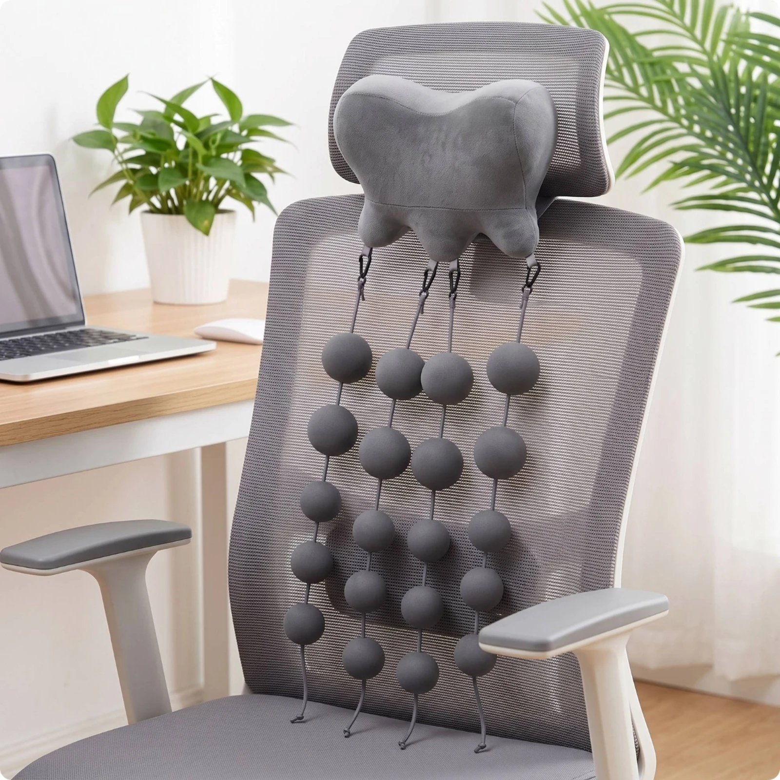 وسادة تدليك للرقبة مع خرزات، ج - مراجعة Neck Traction Pillow وسعره