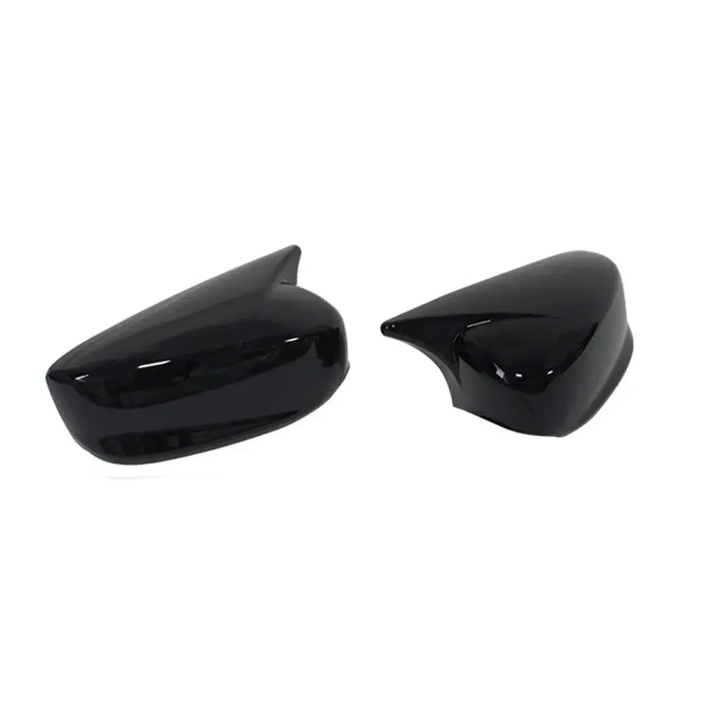 For US Honda Accord 2008 2009 2010 2011 2012 2013 Car Sticker Rearview Side Mirror Cover Wing Cap Exterior Door Case Trim Black
