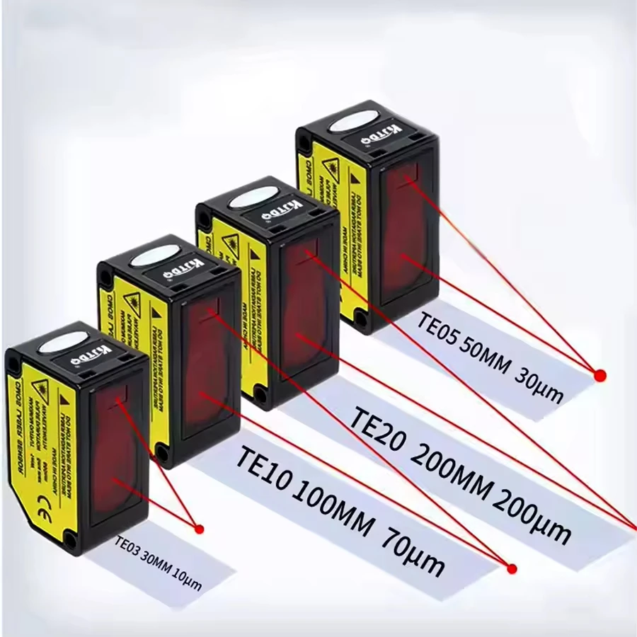 High Precision Laser Displacement Sensor Electronics Replaces HG-C Panasonic Distance Changeover Switch 485 Analog Distance