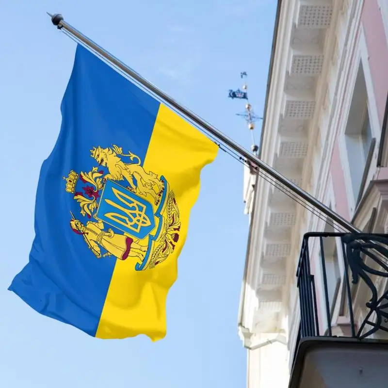 Украинский флаг 3 фута x 5 футов 150x90 см ярко-голубые и желтые государственные флаги Украины