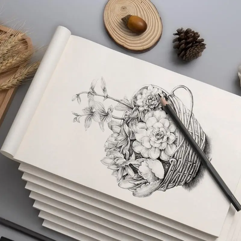 H37B 3 PCs Schreibkissen Set leere Notizpolster Draft Paper Graphing Pad Berechnungskissen