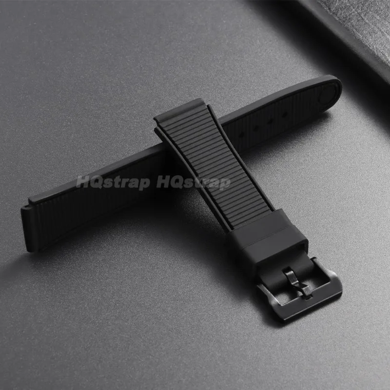 18mm Silicone Strap for Casio F91W Watch Band Vertical Groove Black Bracelet Waterproof Sweatproof Comfort Wristband Accessory