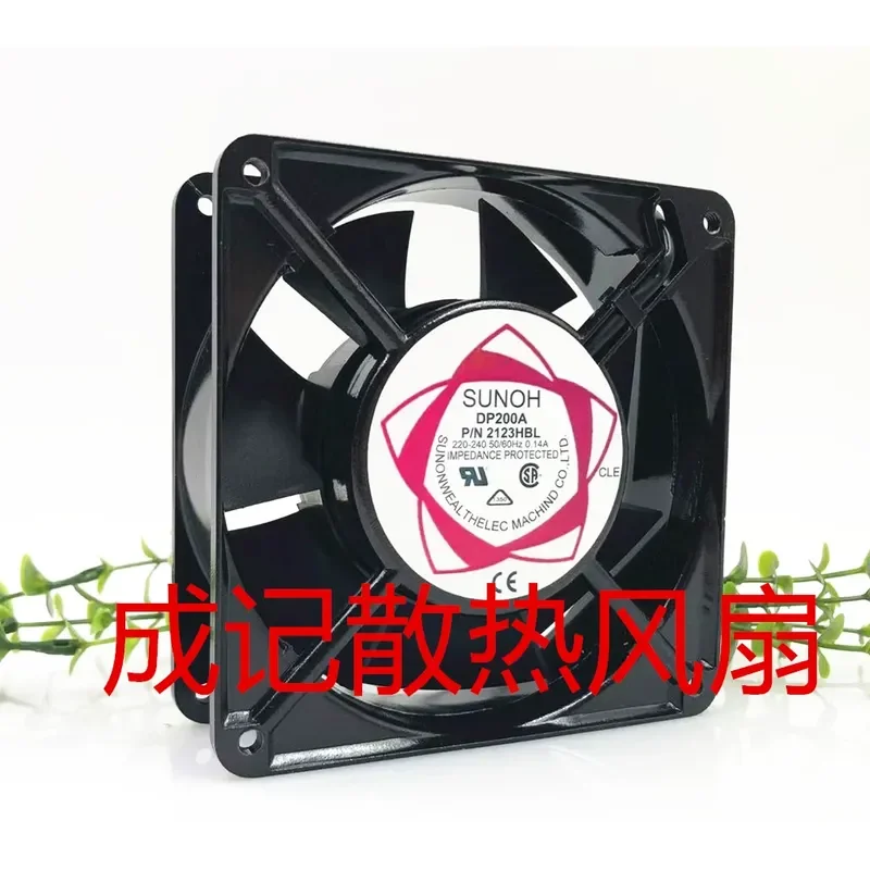 SUNOH 12038 double ball bearing fan DP200A 120 * 120 * 38 cabinet cooling fan