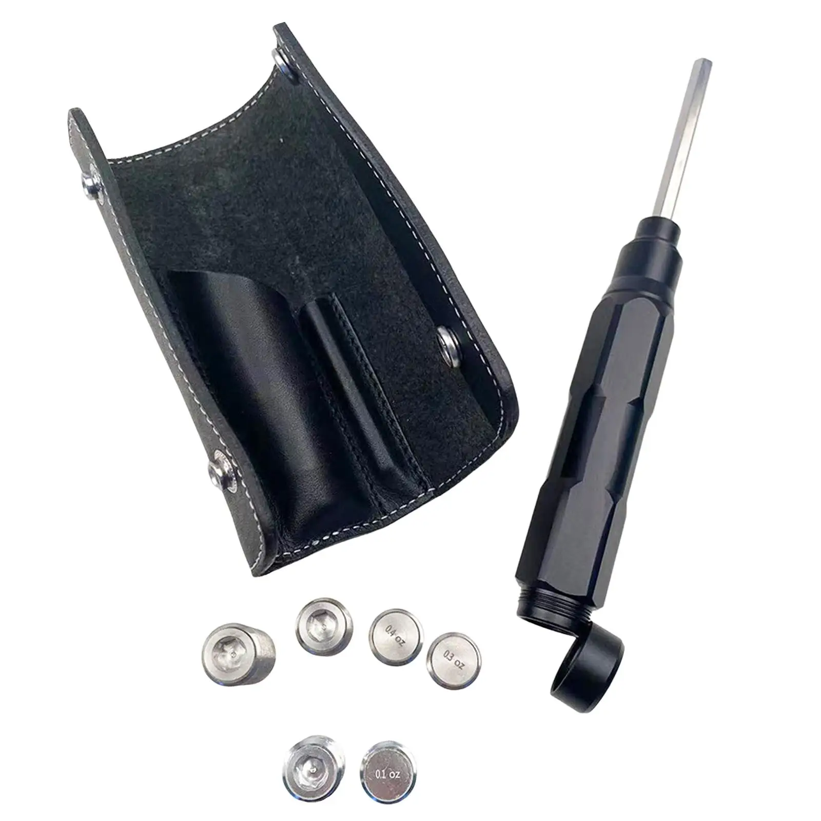 

Pool Cue Weight Screw Billiards Cue Extension Repair with 6x Screws