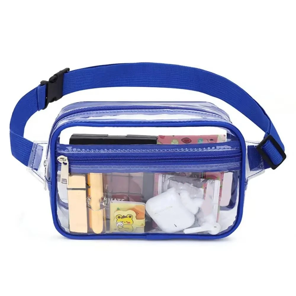 Waterproof Shoulder Bag Transparent Waist Bag Sport Phone Bag Fanny Pack Chest Bag PVC Men's Crossbody Bag Fishing