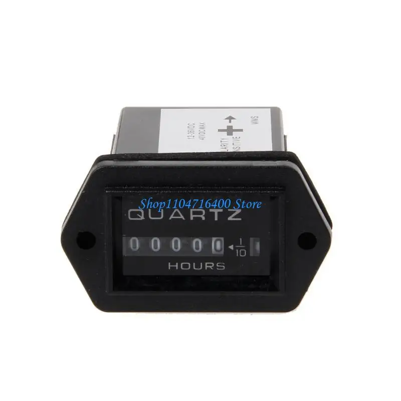 

y1gd Digital Meter Hour Meter Display Counter 12-36V For Car Truck Generator Hours