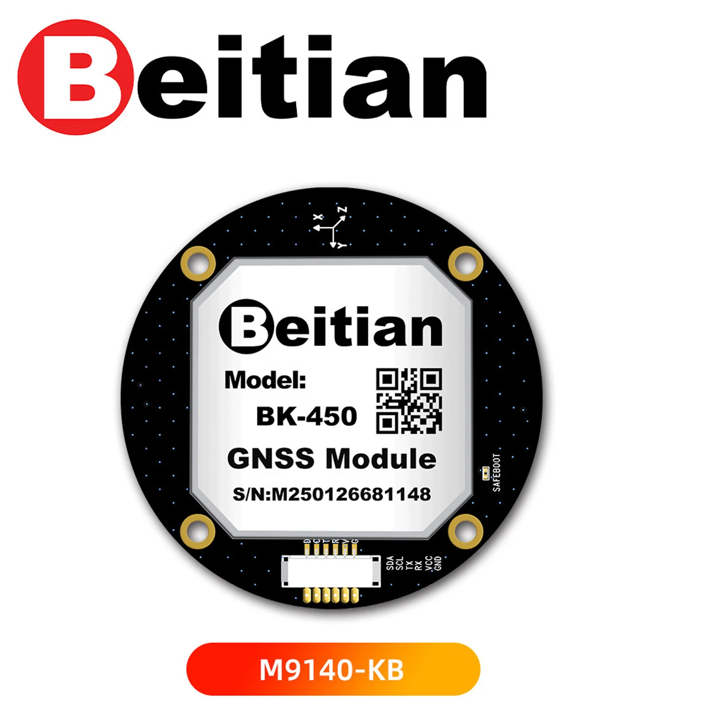 Beitian BK-450 BK450 M9 M10 GPS Module with compass QMC5883 with Antenna Ultra-low Power GNSS Receiver for FPV Drones