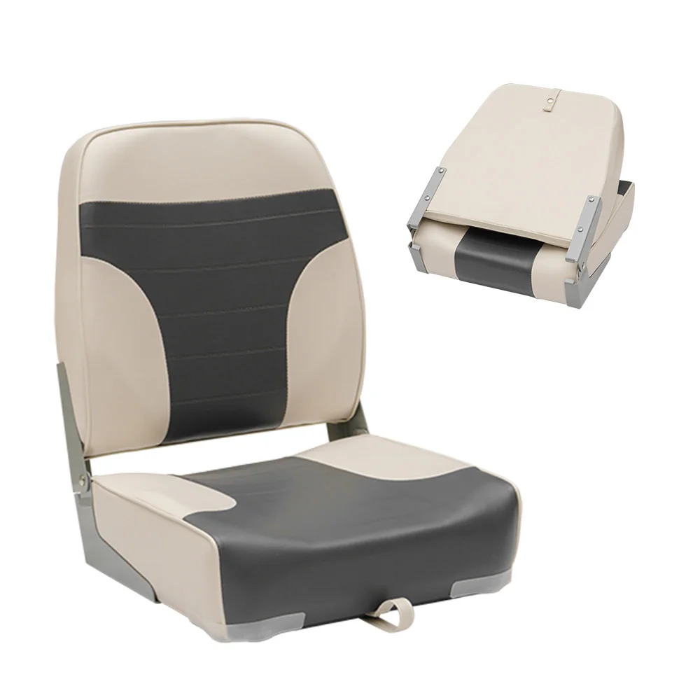STLFF High Quality Seating Accessories Manufacture  Fishing Boat Seats Premium High Back Folding Chairs Marine Suppliers Boat Se