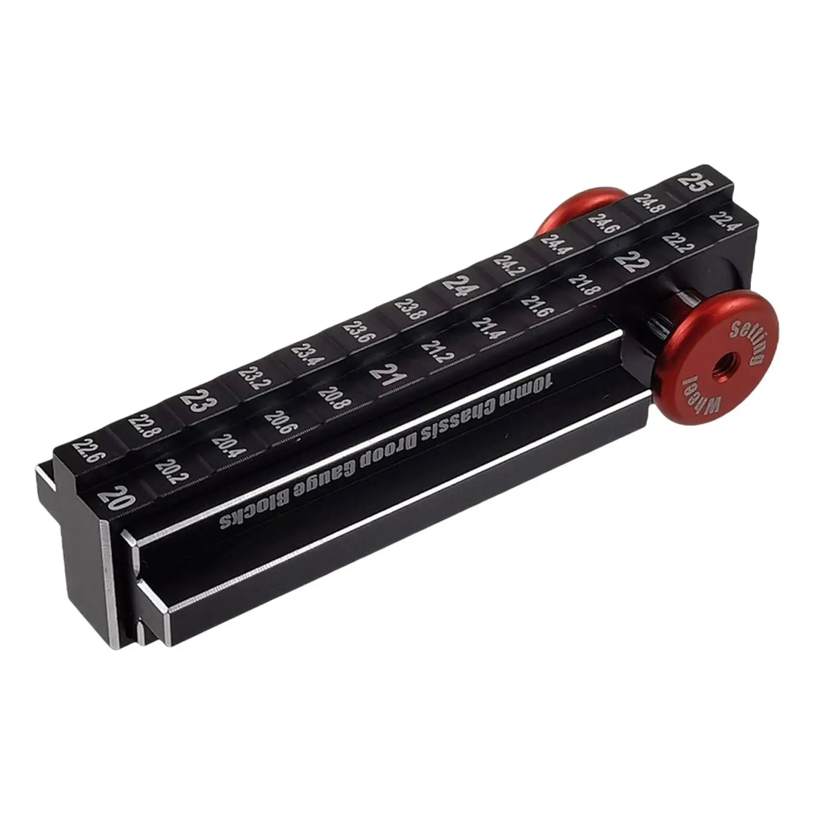 Chassis Adjust Tool Axles Adjustment Aluminum Alloy Compact Easy to Use Spare Parts Replaces for 1/10 RC Car Upgrades