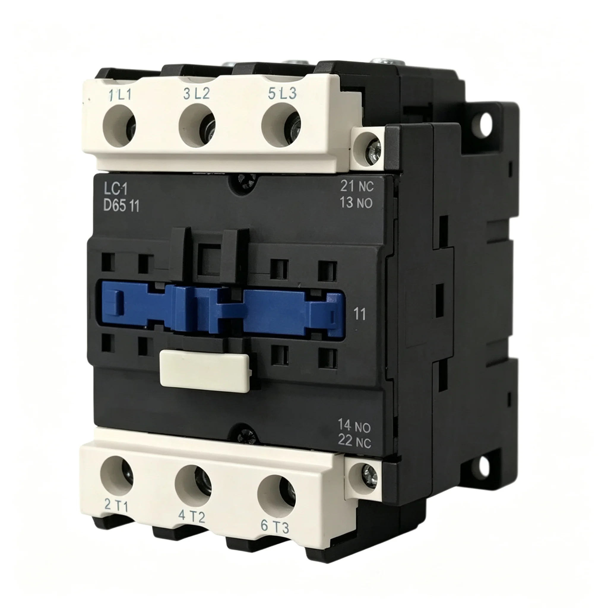 The LC1D6511 AC contactor three-phase motor soft start module is a high-quality industrial control accessory that can replace