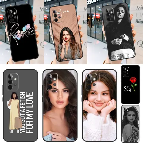 Capa Selena Gomez para Samsung Galaxy, Capa para A24, A34, A54, A33, A53, A73, A22, A32, A52, A51, A71, A52S, A12, A13, A14