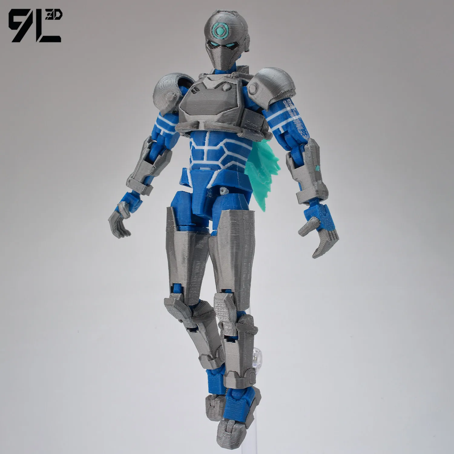 9L3D Printed Invincible Tech Jacket Toys Action Figures Titan13 T13 Dummy 13 Superheroes Multi-Jointed Movable Shapeshift Gifts - view 2