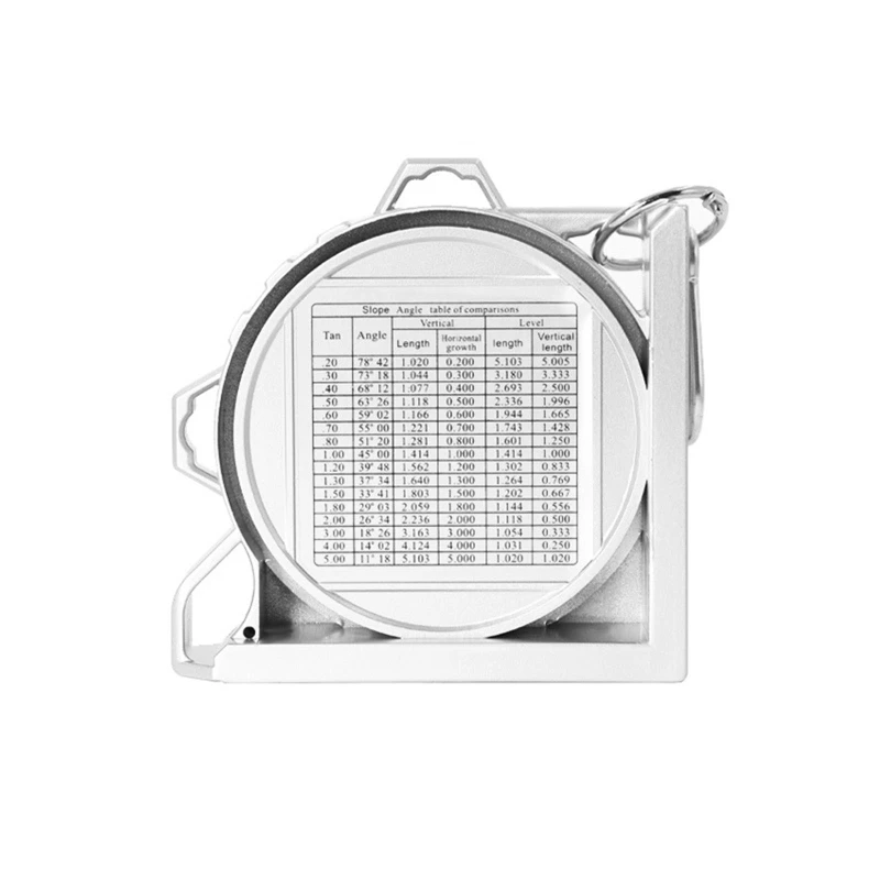 Slope Level Meter for Roof Stair Slope Drainage Angles with Horizontal and Vertical Bubble Portable Dropship