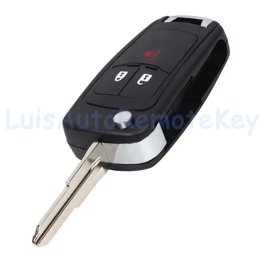 New 3 Buttons OEM Board Flip Remote Car Key Fob 433MHz 8E Chip for Chevrolet Spark 2013 2014 2015 2016 P/N: 94543201, GM94543201