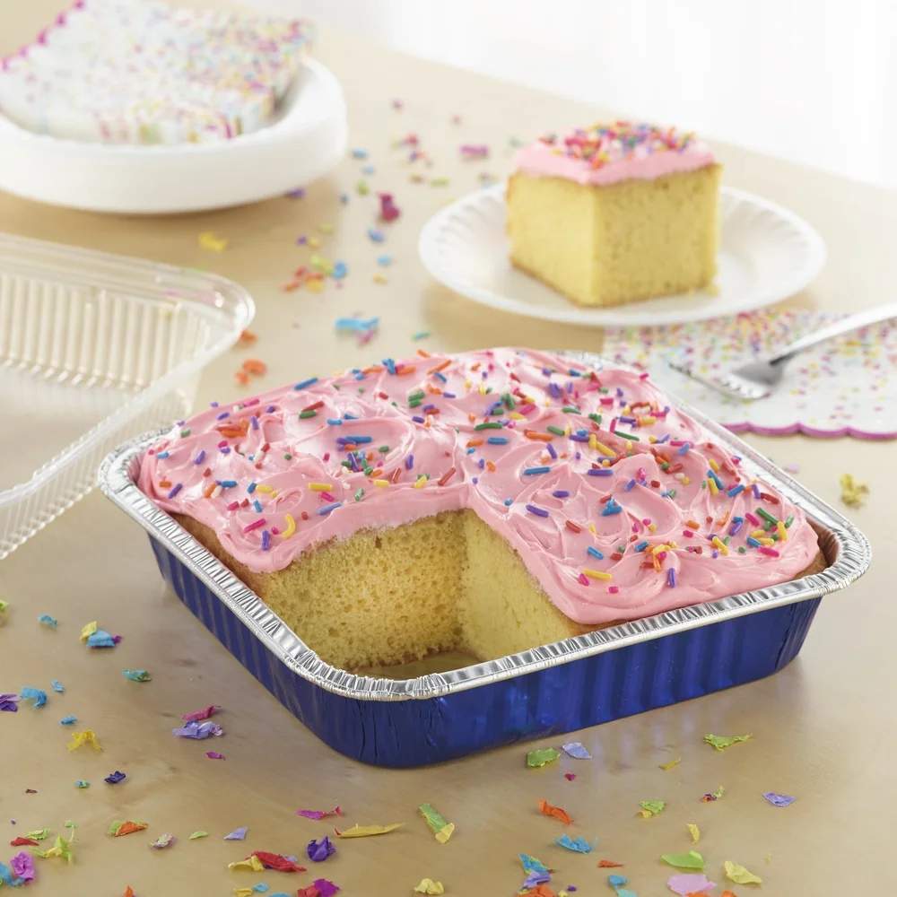 

3 упаковки алюминиевых форм для выпечки с антипригарным покрытием и крышками, 8x8 дюймов, одноразовые формы для тортов и запеканий, безопасное хранение для транспортировки