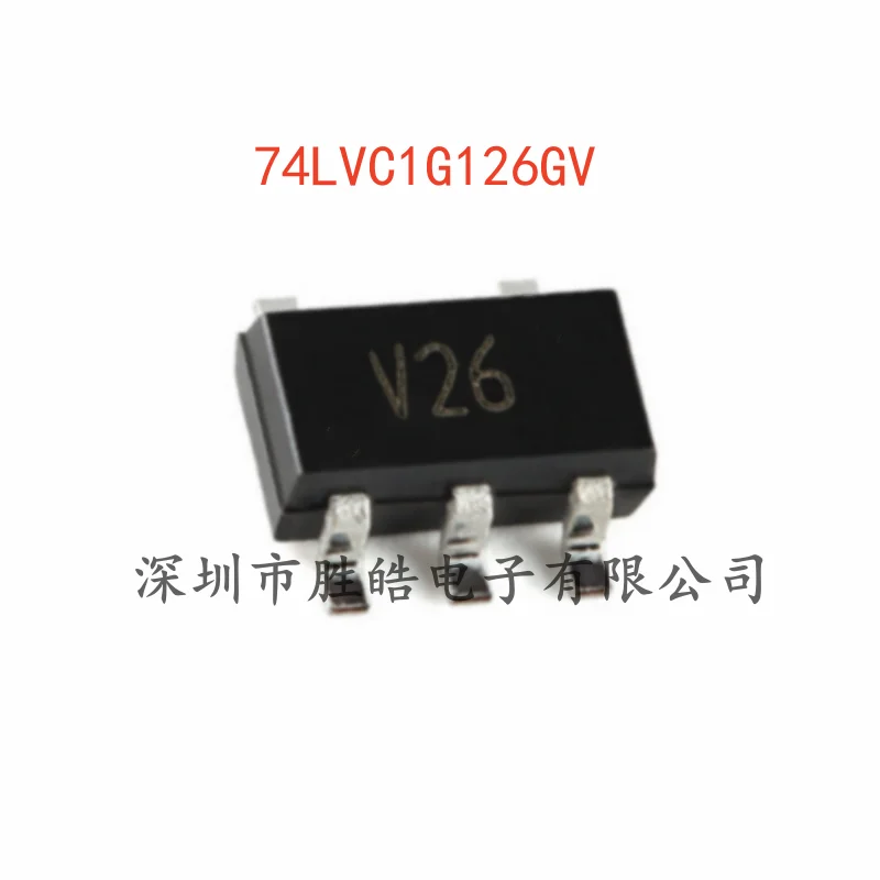 

(10PCS) NEW 74LVC1G126GV , 125 74LVC1G126 Bus Buffer / Line Driver SOT-753 74LVC1G126GV Integrated Circuit