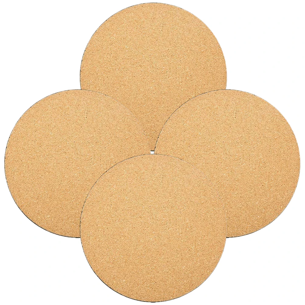 

4 Pcs Flowerpot Pads Round Coaster Plant Pot Mat Waterproof Rubber Base Lightweight Nonslip Anti Scratch for Plants