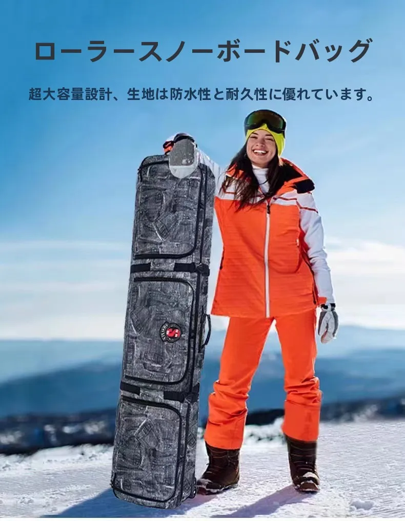 new-upgraded-snowboard-bag-waterproof-silver-color-single-double-board-snow-boot-helmet-protection-gear-bag-for-skiing-outdoor