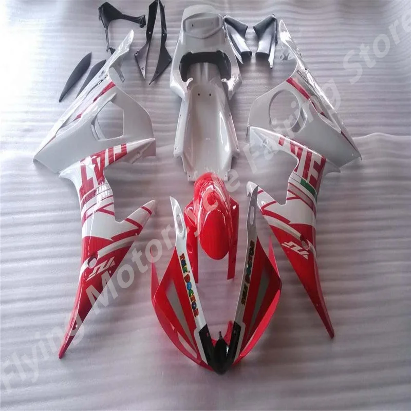 Hot sale body work for R6 fairing kit 2003 2004 2005 white red Fairing YZF fairings 03 04 05 for Yamaha-Nn