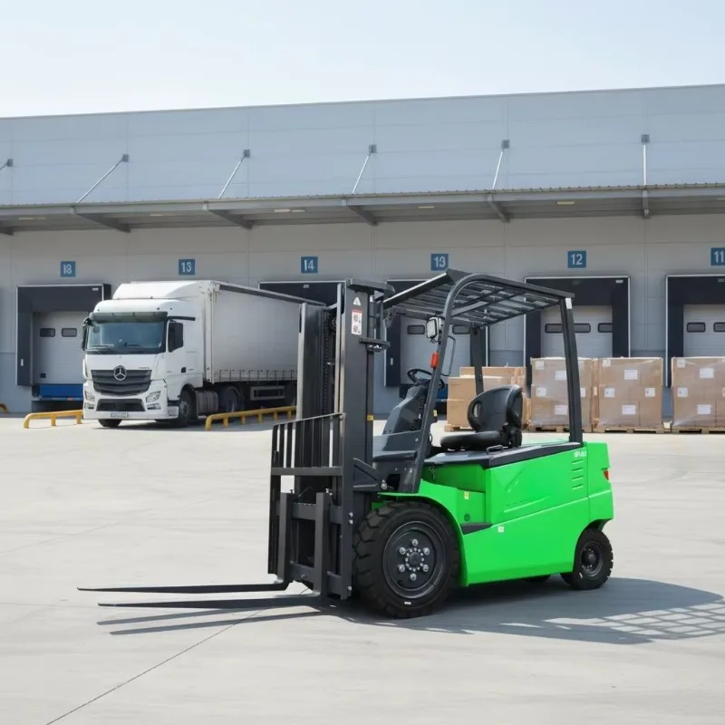 1.5/2/2.5/3 Ton Stable Voltage Output Lithium Electric Forklift No Power Drop Heavy Weight Goods Lifting Handling Machine
