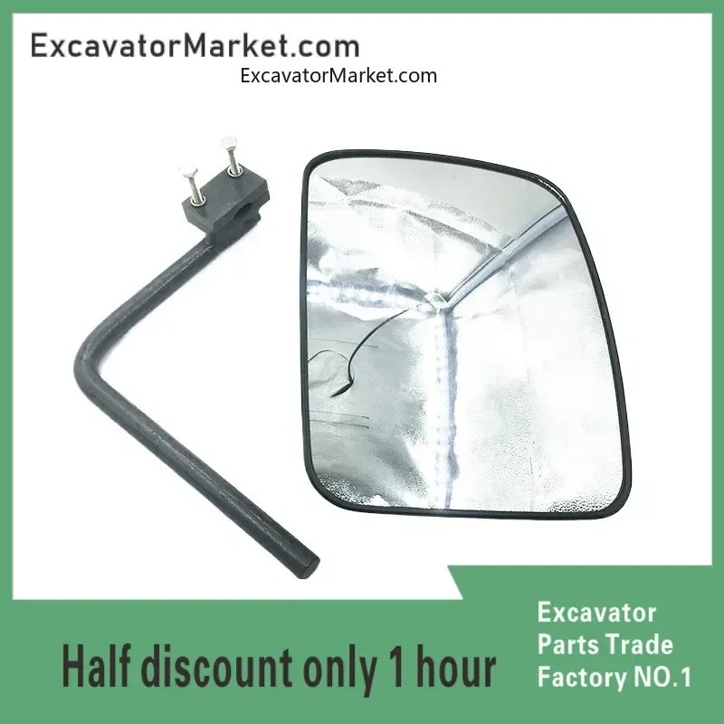 

For Hitachi ZAX EX 70 200 210 240 360 3-5A Reverse Reflective Mirror Rearview Mirror Excavator Accessories High Quality