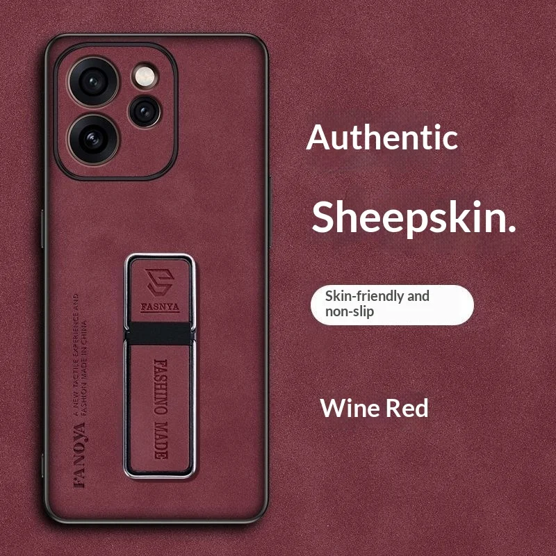 حافظة لهاتف OPPO Reno 15 14 pro حافظة فاخرة من الأغنام غير اللامعة لهاتف OPPO Reno15 pro ممتص للصدمات Funda