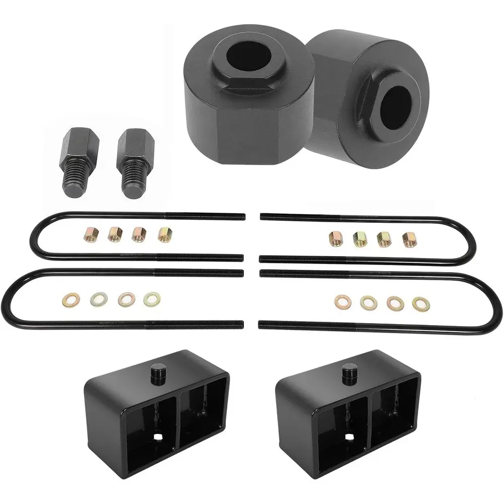 

3 Front & Rear Leveling Lift Kits for 1999-2020 F-350 & F-250 Super Duty Trucks, 4-Piece Sets