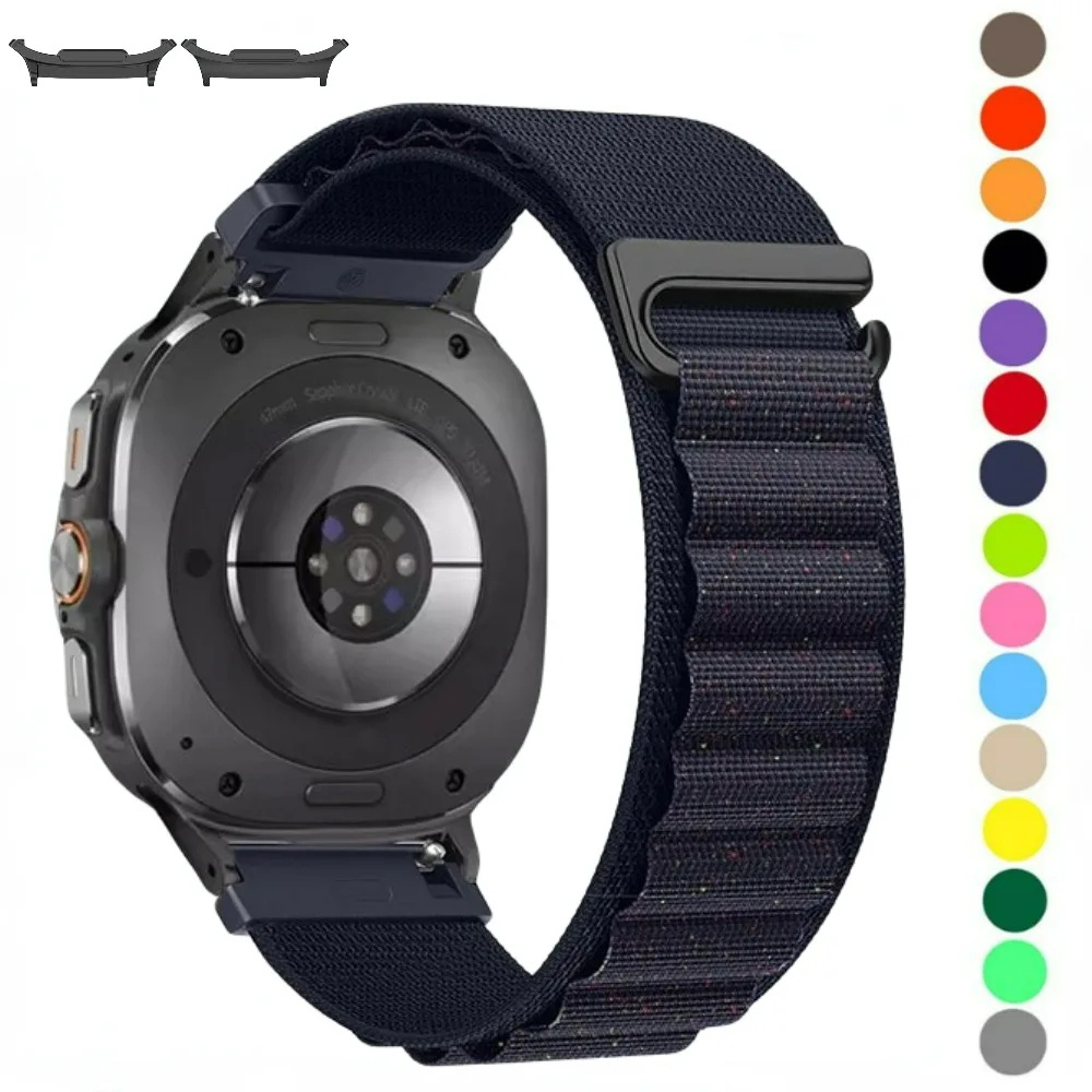 

Alpine Loop Band for Samsung Galaxy Watch Ultra 47mm Adjustable Nylon Watchband for Samsung Galaxy Watch Ultra Strap Accessories