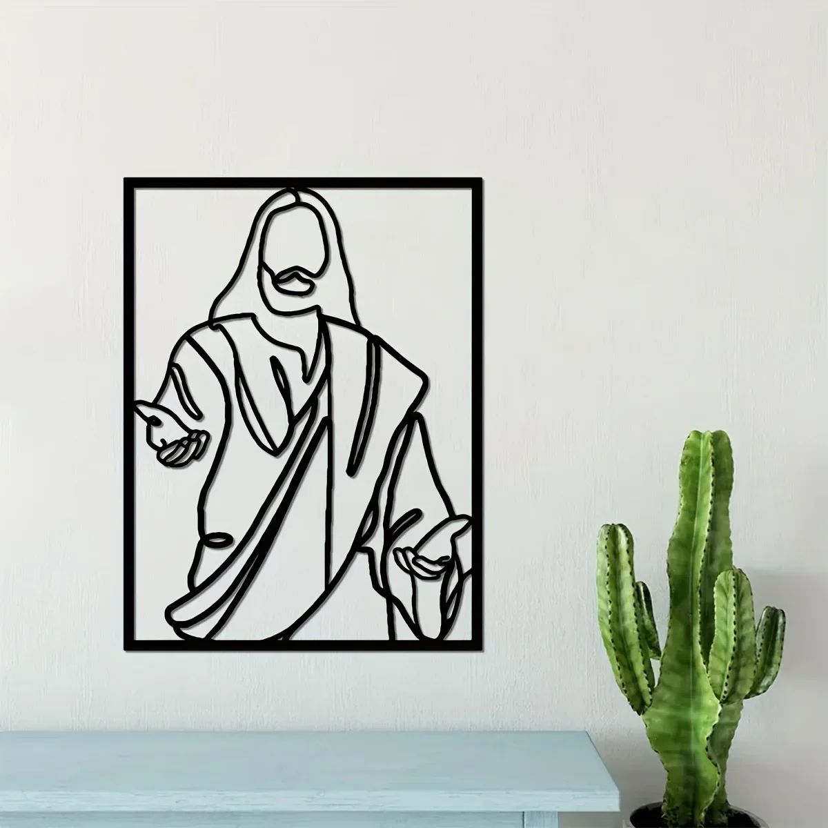 

Jesus Metal Wall Decor, Christian Metal Gift, Religious Christian Decor, Jesus Christ Art Work, Metal Wall Decoration